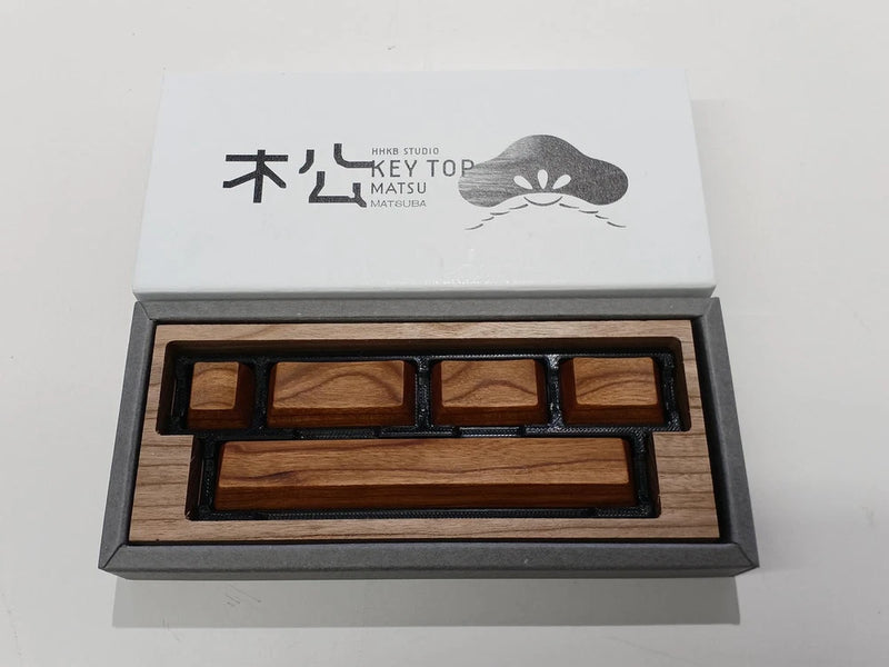 HHKB / Matsuba Seisakusho PZ-MTB100KTC Wooden Keycap Set Model