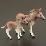1/6 Simulation Equus Quagga Animal Model For 12"Action Scene 2Pcs Model