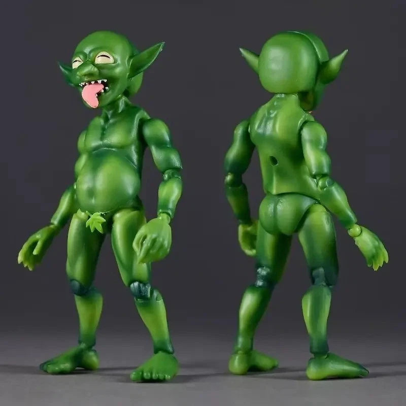 10cm Goblin Kun Figure Monster Action Figurine Desk Collectible Toy Gift Model