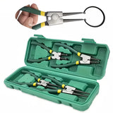 4Pcs 7" Internal/External Snap Ring Pliers Set Heavy Duty Circlip Pliers Kit USA Model