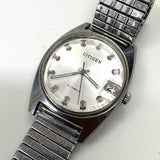Citizen Homer Date 21 Jewels Manual Winding Working Vintage 4-180402K Model