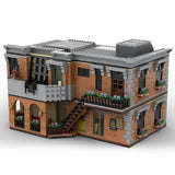 Extended Apartment Modular Street Scene 2810PCS MOC Building Kits Model