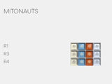 Drop + SA Godspeed, Mitonauts Custom Keycaps Set 12pcs MDX-34409-23 Model