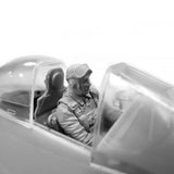 1/32 Forward Facing Pilot Military RESIN FIGURE MODEL KIT Unassembled Unpainted Model
