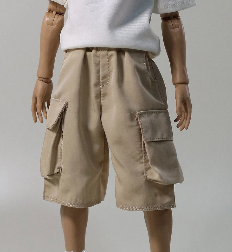 1/6 Scale Male Workwear Shorts Model For 12'' Action Figure Body Model