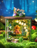 Wizardi Miniature Roombox Kit - Fantasy Wonderland Dollhouse Kit Model