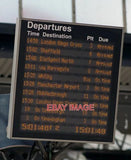 PHOTO  CONFUSED DEPARTURE BOARD YORK STATION SEEMS TO HAVE INVENTED NEW DESTINAT Model