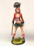1/24 Scale British Female Soldier Resin Figures Unpainted Model Toys Model