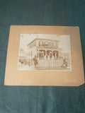 Antique Wisconsin House Photo On Board Model