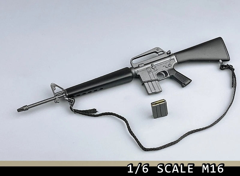1:6 WWII M16 Gun Rifle Weapon Model For 12" Male Action Figure Body Toys Model