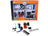 Repair Tire Shop Accessories Tool Set for 1/24 Scale Models by Phoenix Toys Model