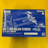 Bandai MG Eclipse Gundam Raijin Striker Pack Mobile Suit Gundam SEED Model