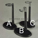 Plastic Removable Display Stand Base For 1/6 12" Doll Action Figures Model A B C Model