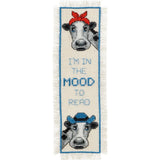 Permin counted cross stitch kit bookmark "The mood to reed", 7x22cm, DIY Model