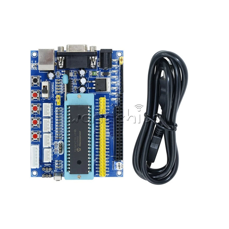 PIC16F877A  Minimum PIC System Development Board JTAG ICSP Program Emulator Model