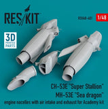 CH-53E "Super Stallion", MH-53E "Sea dragon" 1/48 Reskit RSU48-0401 Model