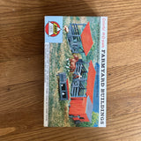 AHM 5849:250 Farmyard Buildings, Farm Shed Figures,Structure Kit,HO Scale.  A4 Model