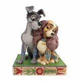 Jim Shore Disney Traditions Lady and The Tramp Love Figurine 4.5 Inch 6010885 Model