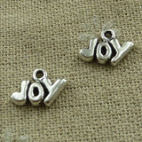 Free Ship 280 pcs tibetan silver Joy charms 13X9mm L-3437 Charms