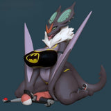 1/24 Scale NSFW Sexl Bat Girl Monster Resin Model Kit Unpainted Unassemble Model