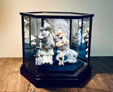 Lladro Puppy And Clown Figurine Hand-signed Jose Puche includes display case Model