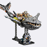 Deep Sea Giant Whale Chinese Building Blocks Mechanical Assembly Model STEM Toy Model