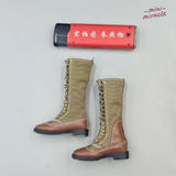 1Pair 1/6 Soldier Boots Model Accessories 12'' Action Figure Model