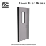 Make It RC 1/24-1/25 Scale Industrial Door for Model Car Shop, Diorama, Garage Model