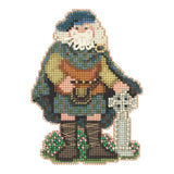Scotland Santa Beaded Ornament Kit Mill Hill 2015 Celtic Santas MH205301 Model
