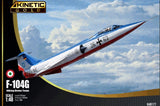 KINETIC K48177 1/48 F-104G Viking Demo Team Fighter Assembly Model Kit Model