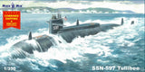 Mikro Mir 350-041 - 1/350 - SSN-597 Tullibee US military boat Scale model kit Model
