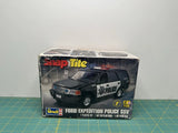 Revell #1 SnapTite Ford Expedition Police SSV 1:25 Model Kit 85-1972 Incomplete Model