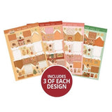 Hunkydory - Gingerbread Advent Village Project Kit - CONCEPT146 - rrp ??14.99 Model