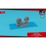 PZL W-3 Sok??? wheels w/ weighted tires Armory Models AR AW72510 Scale kit 1/72 Model