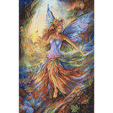 Letistitch counted cross stitch kit "Faerie", 24x37cm, DIY Model