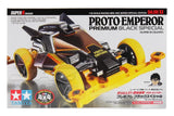 Tamiya 95450 Mini 4WD Kit Super II Chassis JR DashX1 Proto Emperor Black Premium Model