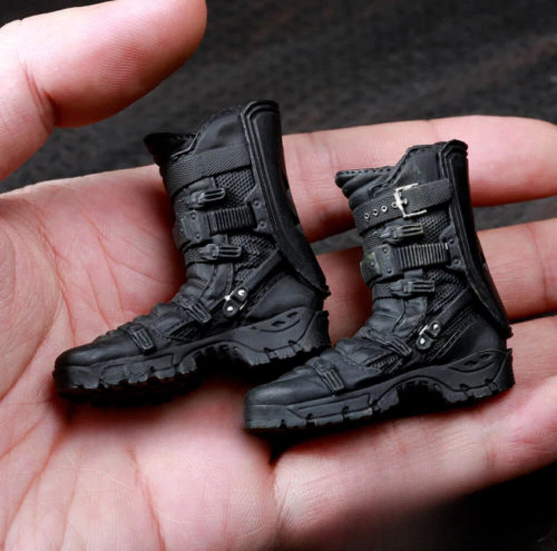 1:6 Scale Tactical Boots Combat Solider Shoes 12'' Male Action Figure Accessorie Model