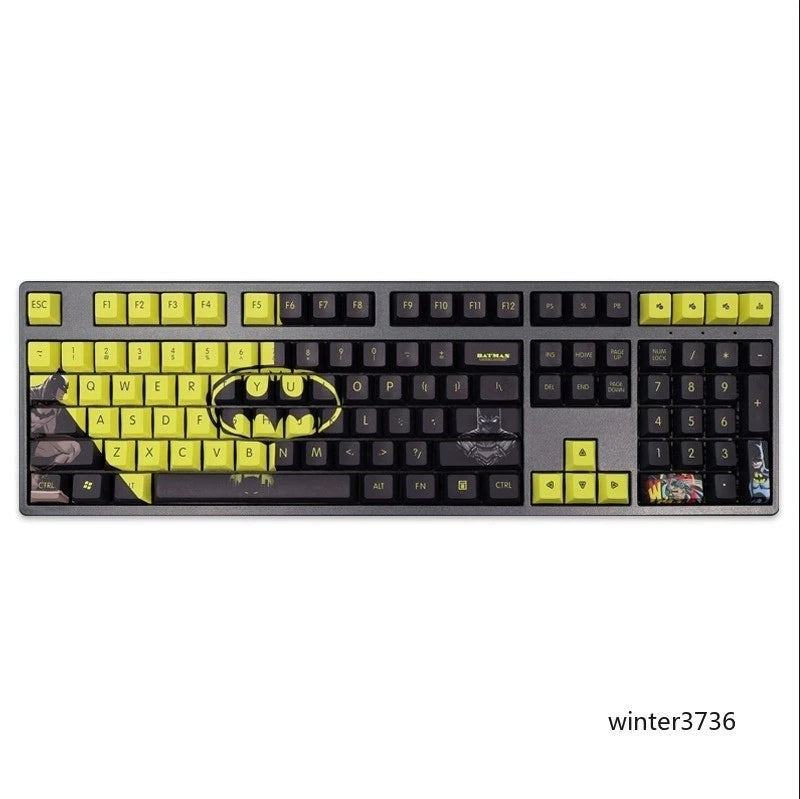 The Batman Keycap PBT Dye-Sublimation The Dark Knight 108Key Cherry No Keyboard Model