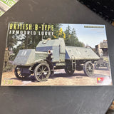 MINIART 39006 1/35 SCALE British B-Type Armoured Lorry  Model Kit Model