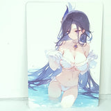 Clorinde Water Premium Waifu Card Anime Wall Art Oversized Board A5 Model