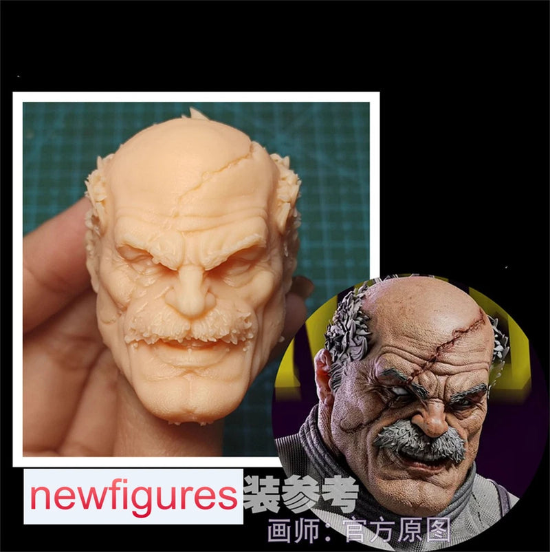 1/6 1/12 1/18 Invincible Man Head Fit 12" 6" 3.75" Male Action Figure Body A2340 Model