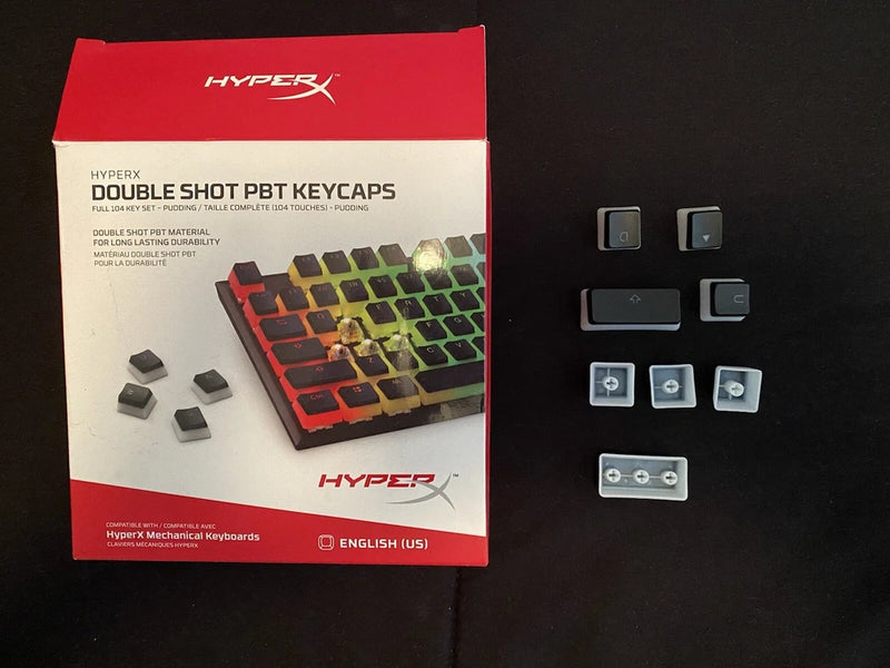 HyperX Double Shot PBT Keycap Set Model