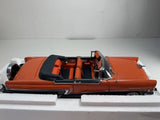 Sunstar Platinum 1956 Mercury Montclair Open Convertible Orange Grey 1/18 Scale Model