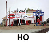 HO Scale - O'Lary's Garage  "Laser Cut wood "BUILDING KIT", JLI-481 Model
