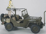 1/4 Ton 4x4 Jeep w/50cal + Figure 1:24 Model