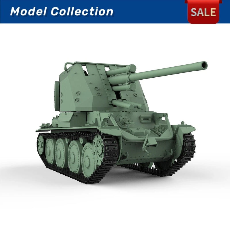 Model Kits 1/35 1/48 Sweden Tank Destroyer Pvkv II Model