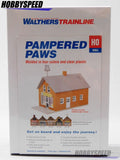 WALTHERS HO SCALE PAMPERED PAWS BUILDING KIT train scenery pets W931-925 NEW Model
