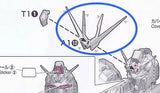Full Metal 1/60 A1(10) Antenna part for PG Unleashed Nu gunpla model Model