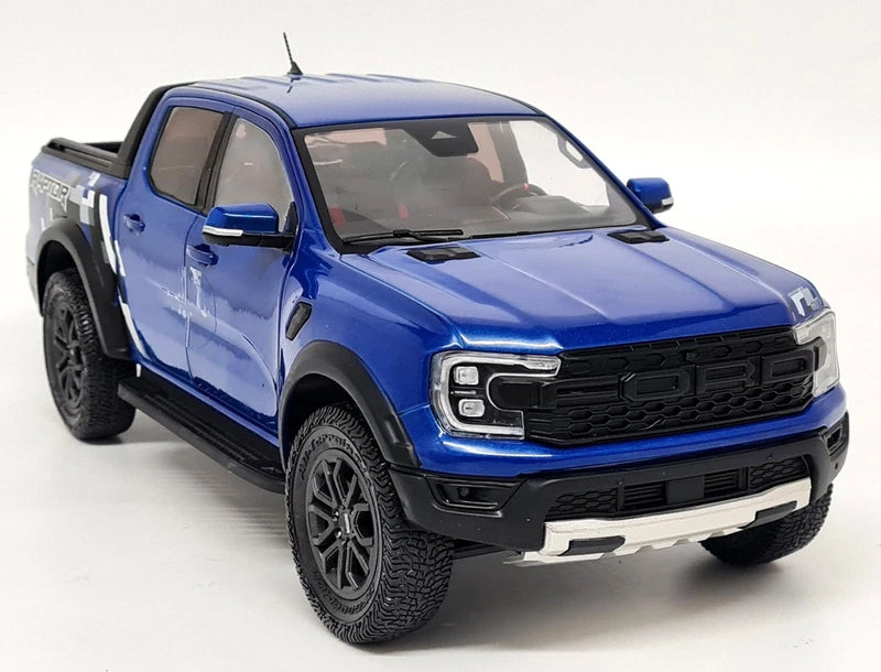Solido 1/18 Ford Ranger Raptor Blue Lightning 2024 Diecast model car Model