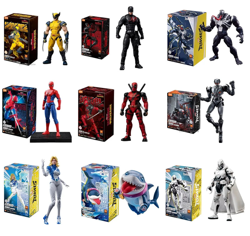 Marvel Rivals Super Heroes Comics Video Game Blokees Characters Figure Official Model